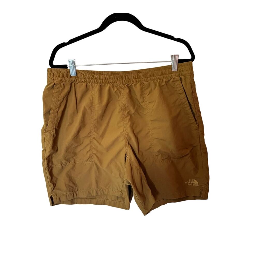 North Face Wander Shorts Brown SZ L